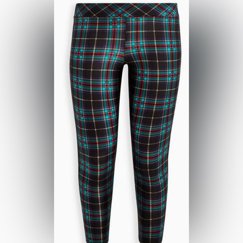 Torrid Red and Green full length leggings NWT